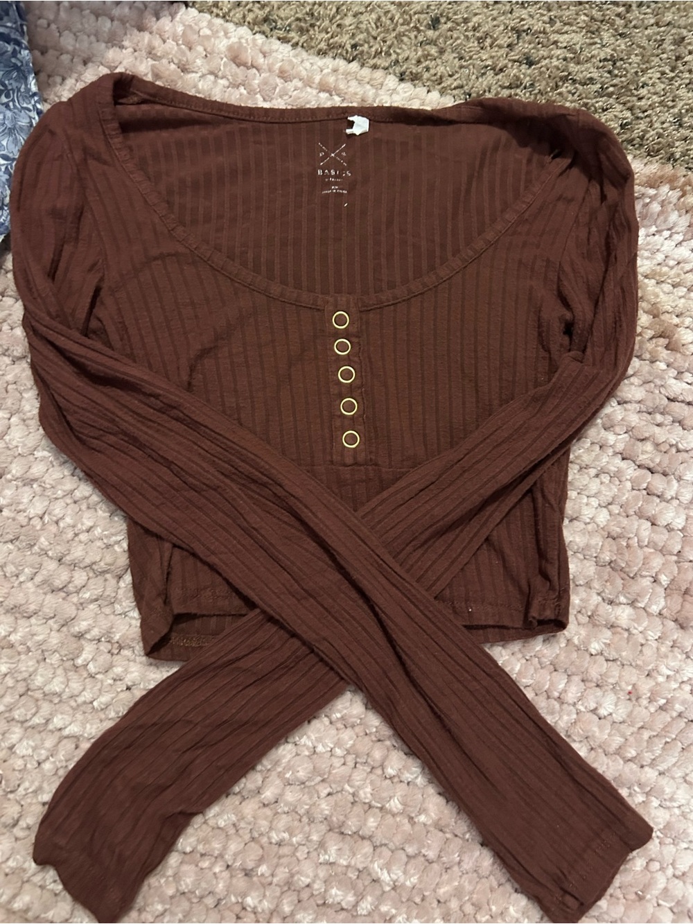 Pacsun cropped long sleeve